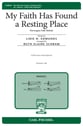 My Faith Has Found a Resting Place SATB choral sheet music cover